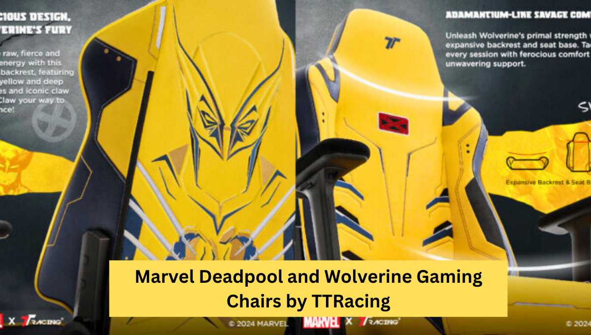 Marvel Deadpool and Wolverine Gaming Chairs by TTRacing