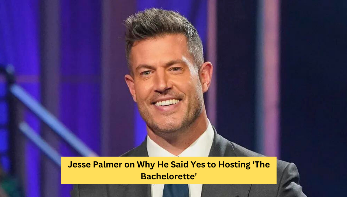 The Bachelorette Guys: Jesse Palmer on Why He Said Yes to Hosting the Franchise