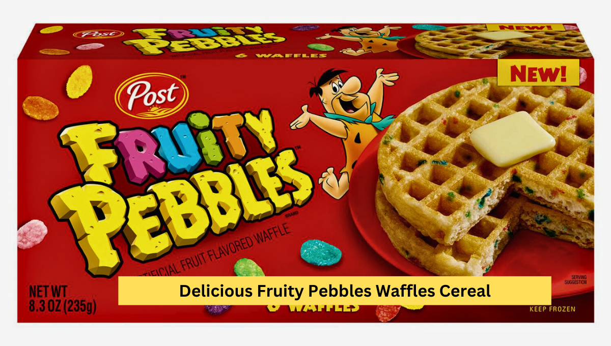 Delicious Fruity Pebbles Waffles Cereal: A Breakfast Revolution